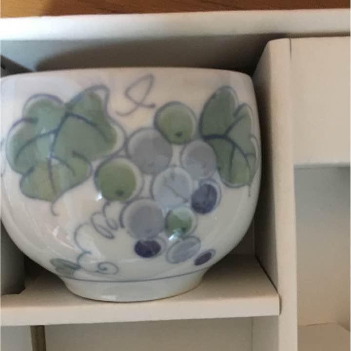 1748 萩焼 茶器セット 宝瓶1客 湯冷し1客 湯呑6客 1748 萩焼 茶器